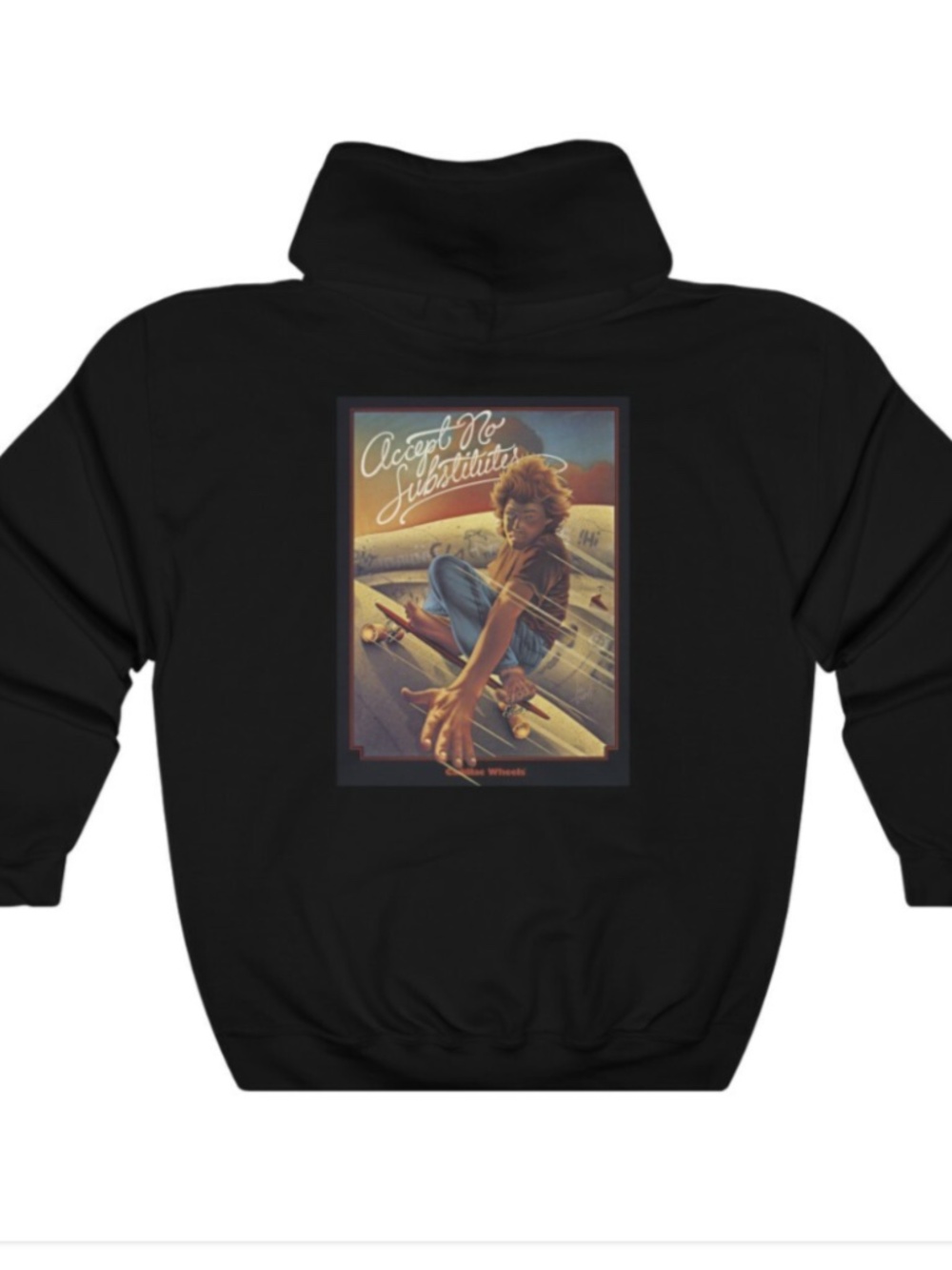 1977 retro Caddillac Skateboard Wheels hoodie - Med - 2XL -   Thrasher hoodie